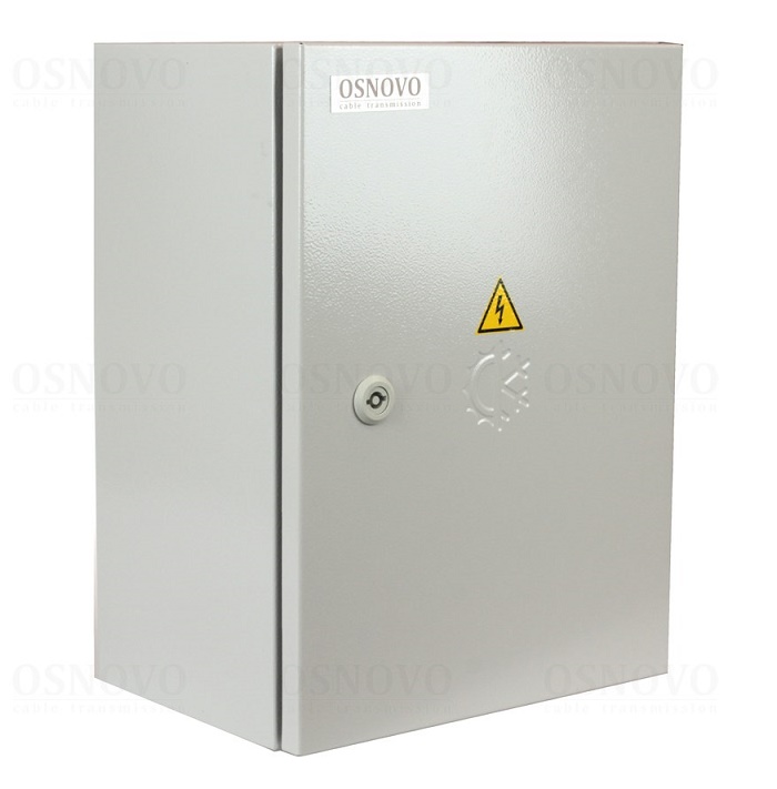 Уличный управляемый (L2) коммутатор с термостабилизацией и резервным питанием на базе уличной станции OSNOVO OS-34TB1. Порты: 4 x GE (10/100/1000Base-T) с PoE (до 30W) + 2 x GE SFP (1000Base-X). Суммарный бюджет PoE до 120W.