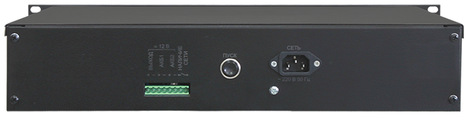 Блок беспереб. питания  12В, 5А  Работа с 2-мя независимыми АКБ, 2 канала зарядки. 150-250В; 3 индикатора и 3 информационных выхода  - Сеть, АКБ, Выход, защита выхода от прегрузки и КЗ, защита АКБ от глубокого разряда, КЗ и переполюсовки, контроль наличия АКБ, холодный пуск.