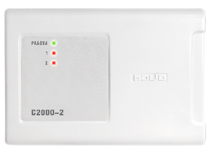 Контроллер доступа на два считывателя. Интерфейс Touch Memory или Виганд. Объем памяти 32768 пользователей. Два охранных шлейфа и два выходных реле.