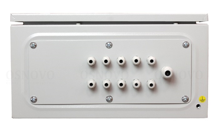 Уличный управляемый (L2+) коммутатор на 10 портов с термостабилизацией, резервным питанием и функцией мониторинга температуры/влажности/напряжения на базе уличной станции OS-46TB1. Порты: 1 x GE (10/100/1000Base-T) с PoE (до 90W, IEEE 802.3bt) + 7 x GE (10/100/1000Base-T) с PoE (до 30W) + 2 x GE SFP (1000Base-X). Суммарный бюджет PoE до 240W