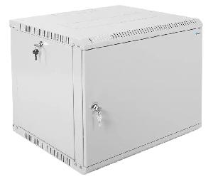 Шкаф телекоммуникационный настенный разборный ЭКОНОМ 9U (600 × 520) дверь металл