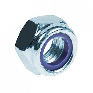 Гайка М10 с контрящим кольцом (DIN 985) (100 шт/уп)