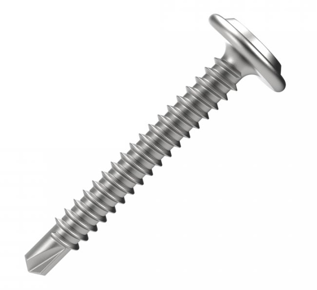 Саморез с прессшайбой сверло усиленный ГОСТ 4,2х25 (250 шт/уп)