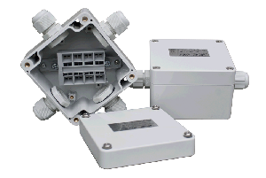 Коробка общепромышленная соединительная, два кабельных ввода PG7, для термокабеля (ввода расположены на одной стороне)