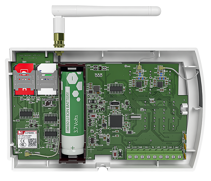 Прибор охранный. Используется в качестве приёмного прибора для беспроводных охранных извещателей.