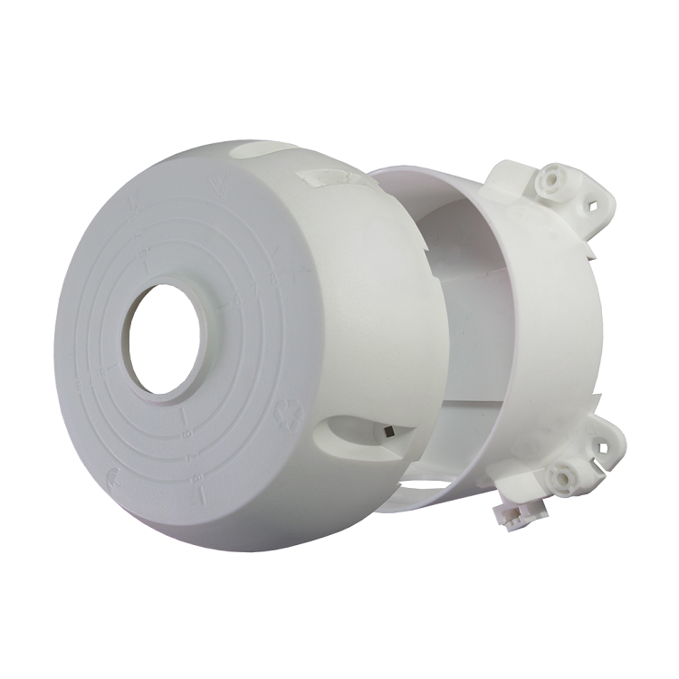 Универсальная монтажная коробка для видеокамер, 126х52, Максимальная нагрузка: 1,5 кг, Пластик, Цвет: Белая, IP66