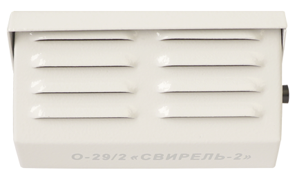 Оповещатель звуковой, 105 дБ, два пьезоизлучателя, U-пит. 20,4...28,8 В, I-потр. 300 мА,&nbsp;&nbsp;t-раб. -30...+45 °С, 66х92х118 мм, 0,6 кг.