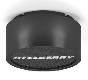 Чёрный потолочно-настенный громкоговоритель на 12 Ватт. Полоса воспроизводимых частот 75...17200 Герц. Встроенный усилитель D-класса. В комплекте идёт громкоговоритель, потолочная площадка и комплект крепежа для установки на подвесной потолок или на стену.