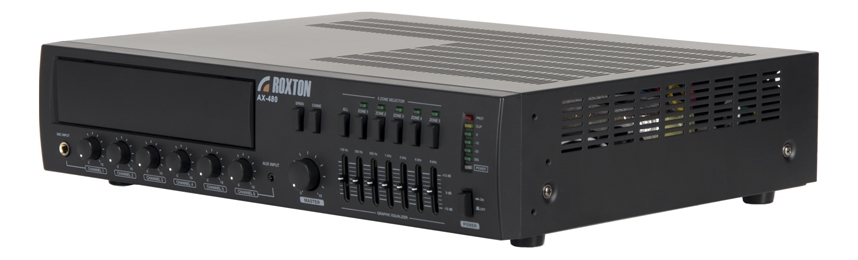 Усилитель 480 Вт, 3 микр.+ 3 унив. входа, 5 зон, работа с RM-05