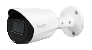 Уличная цилиндрическая аналоговая видеокамера, 2 Мп, объектив 2,8 мм; ИК-подсветка до 30 м; HDCVI, HDTVI, AHD, CVBS, встроенный микрофон, DC12V; IP67; -50 °C ~ +60 °C