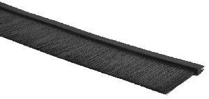 Щеточный ввод для шкафов универсальный, высота ворса 75 мм, длина 1м