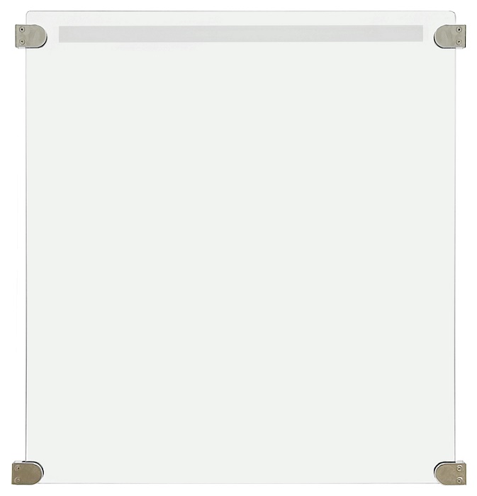 Панель ограждения, закаленное стекло, 600 мм.