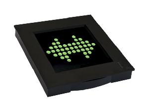 Компактное динамическое световое табло. 12 В, 180 мА, IP 41, 150х150х25 мм