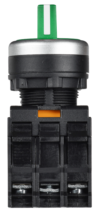 Переключатель с подсветкой 3 полож. 2NO зеленый MASTER IEK