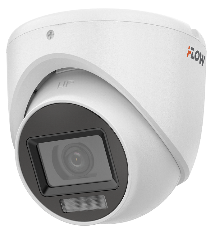 2Мп уличная купольная HD-TVI камера с гибридной подсветкой ИК/LED до 30/20м и встроенным микрофоном (AoC), 2Мп CMOS; объектив 2.8мм; угол обзора 101°; ИК-фильтр; 0.01 Лк@F1.2; OSD, DWDR, BLC, DNR; Smart ИК; видеовыход: 1 х HD-TVI/AHD/CVI/CVBS; аудио по коаксиальному кабелю (AoC); IP67; -40°С до +60°С; 12В DC±25%, 3.3Вт макс.