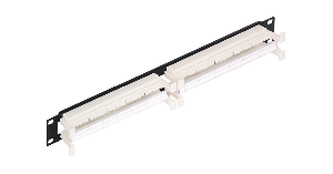 Коммутационная панель 110, 19", 1U, 100 пар, с этикеткой