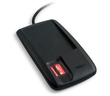 Биометрический контрольный считыватель со встроенным сканером отпечатков пальцев и RFID-считывателем карт доступа, интерфейс связи - USB