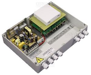 Уличный управляемый (L2+) PoE коммутатор на 6 портов. Порты: 4 x GE (10/100/1000Base-T) с PoE (до 30W) + 2 x GE SFP (1000Base-X). PoE IEEE 802.3af/at.