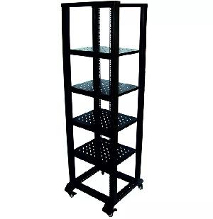 Тромбон-СО-236-3 - Открытая стойка 19" 36U, высота 1709 мм., двухрамная (комплект на 3 прибора: 3 полки 470х430 мм, 3 фальшпанели, 3 комплекта крепежа), 25кг Открытая стойка 19" 36U, высота 1709 мм., двухрамная (комплект на 3 прибора: 3 полки 470х430 мм, 3 фальшпанели, 3 комплекта крепежа), 25кг