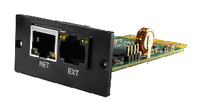 Встраиваемый в UPS-1000, UPS-3001 модуль для мониторинга и управления  через Ethernet