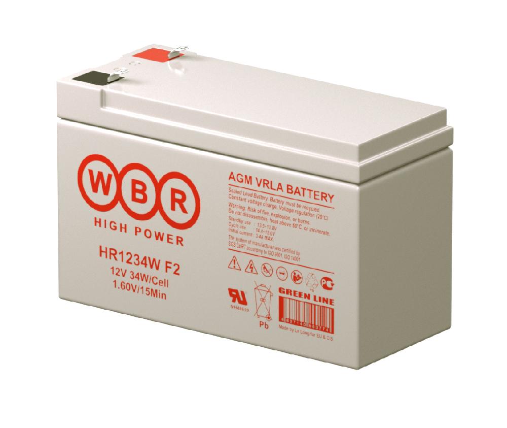 Аккумулятор 9А/ч, 34ВТ/Эл, 12В