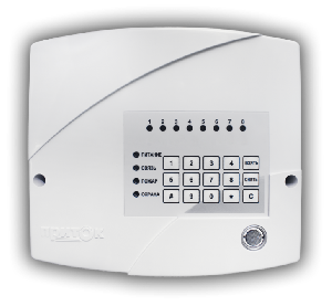 КОНЦЕНТРАТОР, вход для подключения до 29 шт. ППКОП 011-8-1-05. Работа с ретрансляторами Приток-А, Приток-А-Ф, Приток-А-Ю, 8 программируемых шлейфов, встроенная клавиатура, считыватель ТМ, подключение внешней клавиатуры, 2 силовых выхода, 2 силовых выхода с контролем исправности линии