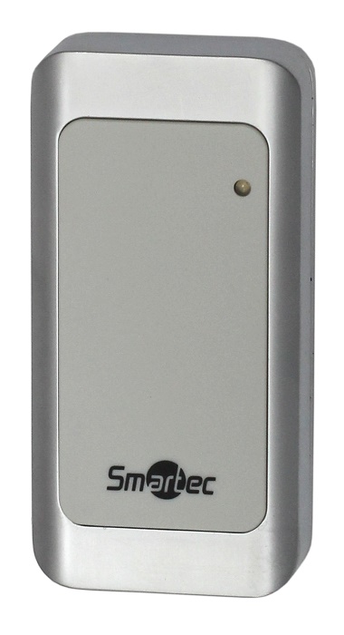 Автономный контроллер со встроенными считывателем MIFARE, металлический корпус, память на 1000 пользователей, дальность 3 - 8 см, мастер карты и ИК-пульт в комплекте, -40° +60°С, 12 В DC, 100мА, 100x50x20 мм.