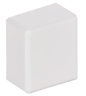 METRA MINI Заглушка 16х16мм белая IEK