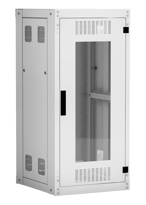 EC-FZ-246060-GMM-GY - Напольный шкаф 19", 24U, стеклянная дверь, цельнометаллические стенки, Ш600хВ1242хГ600мм, в разобранном виде, серый Напольный шкаф 19", 24U, стеклянная дверь, цельнометаллические стенки, Ш600хВ1242хГ600мм, в разобранном виде, серый