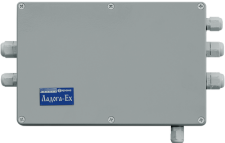 Блок расширения шлейфов сигнализации передает информацию о своём состоянии на "БЦ-А", транслирует сопротивление искробезопасного ШС в выходные цепи, контролирует 2 искробезопасных ШС, 2 искробезопасные цепи питания по 100 мА, маркировка [Exia]IICХ, -40…+55°С