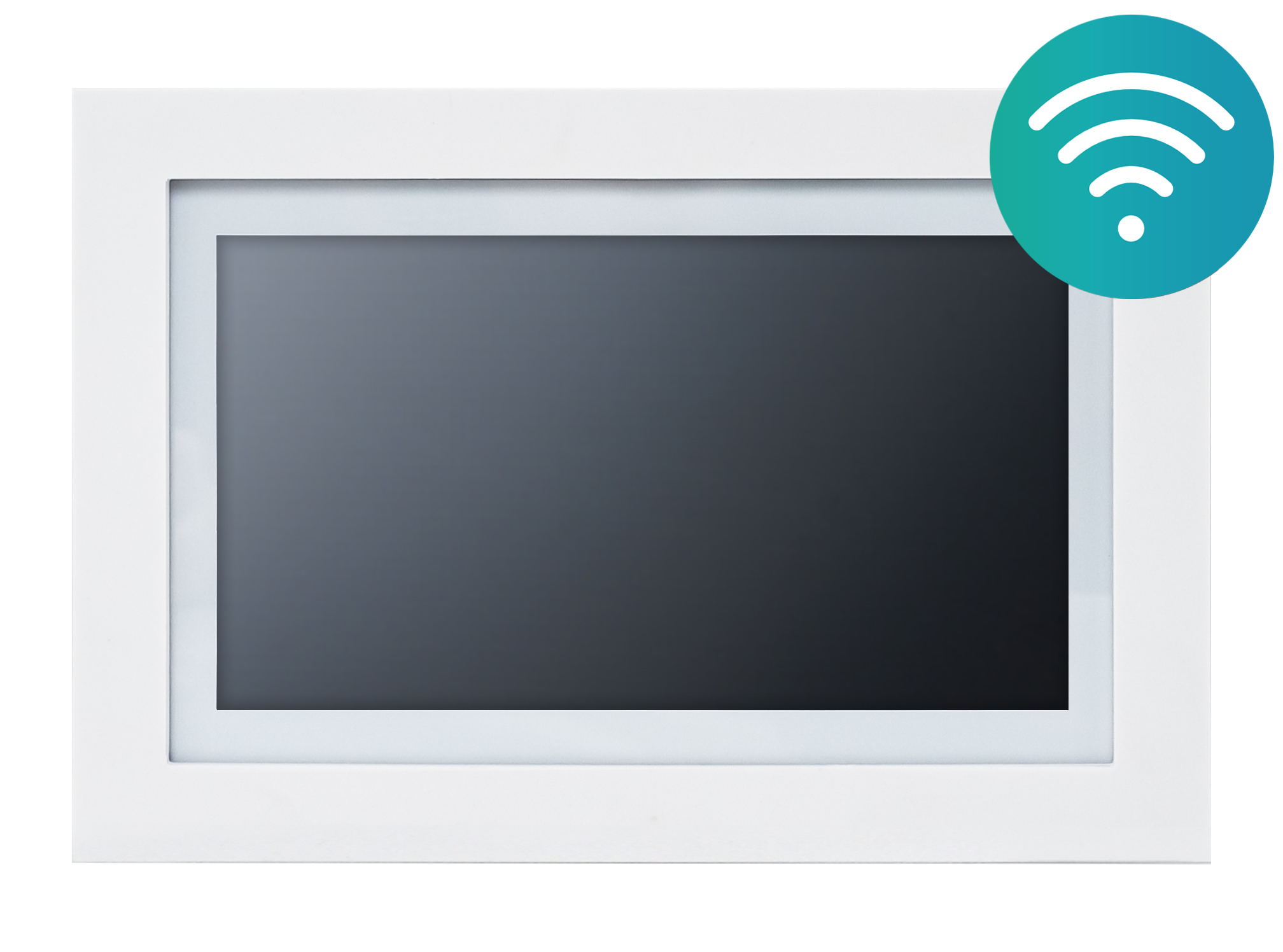Монитор видеодомофона с технологией Touch Screen IPS 7", 1024х600, до 2 панелей, до 2 видеокамер, SD до 256Gb, поддержка форматов AHD, TVI, CVI и CVBS с разрешением 1080p/720p/960H, встроенный модуль Wi-Fi, поддержка P2P,  моб устройств с ОС Android, iOS. ПО CTV HOME, режим " Картина", три сменных накладки, автоответчик, встроенный ист. пит.