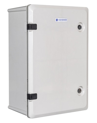 Композитный климатический монтажный шкаф 405х587х260/ 340х540х210мм, -55°С +50°С, SMC композит, IP66, IK10, Комплектация: утеплитель из Порилекса, замок 2 шт,ключ 1 шт, монтажная плата 1шт, гермовводы 2шт, розетка 1 шт, автоматический выключатель 1шт, термореле 1шт,нагреватель мощностью в 75 Вт 1шт. Вес: 10.1 кг.