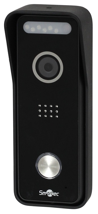 Вызывной блок видеодомофона 2Мп, ИК подсветка, IP, POE, черный