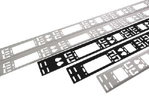 Вертикальный кабельный органайзер в шкаф, ширина 75 мм 42U, цвет черный