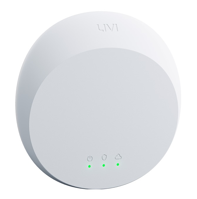 Wi-Fi Хаб системы Livi. Канал связи Wi-Fi 2,4 ГГц. Емкость до 256 радиоустройств Livi, 10 логических разделов. Настройка и управление через мобильное приложение Livi. Диапазон температур от -20 до +55°С. Питание: через адаптер 5 В, 1 А, USB Type C. Комплектность: Хаб, адаптер питания. Дизайн Koishi style.
