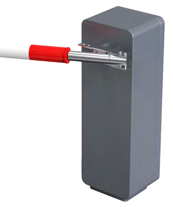 Шлагбаум электромеханический с круглой стрелой 3 м., бесщеточный двигатель,время подъема 0,6 c, (100 Вт),&nbsp;&nbsp;-35 ~ +70 град.С., правый