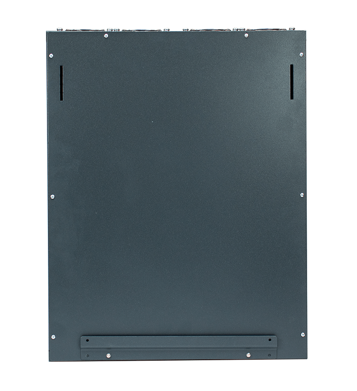 Стабилизатор переменного напряжения инверторный (с двойным преобразованием) однофазный, чистая синусоида; P-нагр.20 кВА/18кВт, U-вх.90…310В, U-вых.220…230 (с шагом 1В), I-вых.92 А; IP20, t-раб.+5…+40°C, 379х481х191 мм