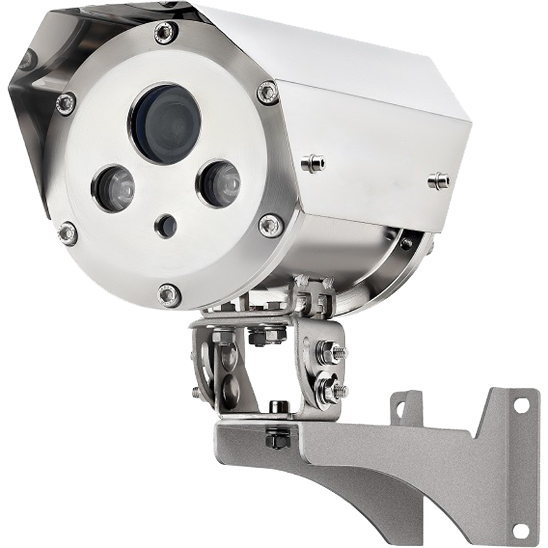 Взрывозащищенная сетевая видеокамера, цветная, нержавеющая сталь 12Х18Н10Т; маркировка взрывозащиты: РВ ExdI/1ExdIICT5/Т6; IP68, 2 Мп, объектив фиксированный 3,6 мм; ИК-подсветка до 20 м;&nbsp;&nbsp;-40 °C ~ +50 °C; Питание: 12В, 2Вт. Козырек в стоимость не входит, заказывается отдельно. При заказе указывать тип кабельных вводов