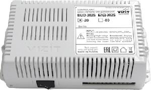 Блок управления и питания домофона/видеодомофона серии 300. абонентов - до 20. Функции: кодового замка, контроллера ключей TM и RF (20 индивидуальных кодов, по 6 ключей на квартиру). Встроенный коммутатор. Встроенный импульсный источник питания (187-242VAC).