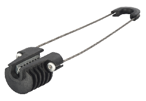 Зажим анкерный, для кабеля типа "8",&nbsp;&nbsp;диаметр силового элемента ≤ 5 мм, максимальная рабочая нагрузка 2 Кн