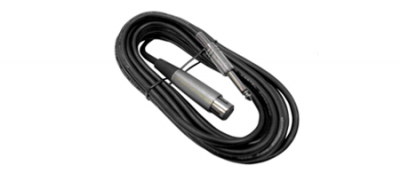 Корд микрофонный, 5 м, XLR3 гнездо - Jack 6.3