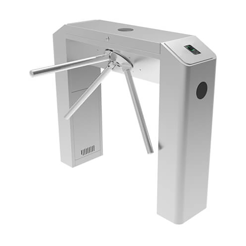 Турникет-трипод тумбовый. Электронная проходная (RFID EM - 2 шт и C3-200 - 1 шт). Корпус из нержавеющей стали.&nbsp;&nbsp;Индикатор разрешенного направления прохода. Планки «антипаника», вход для кнопки аварийной разблокировки. -28°C - +60°C. Р. AC 220В/110А,. 1110х980х260мм, длина преграждающих планок 500 мм. Вес — 46 кг.