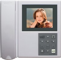 Монитор 2-х канальный  цветного изображения (PAL, 4") со встроенным источником питания (160-240VAC); Функциональная кнопка для управления внешним исполнителным устройством (управление освещением).