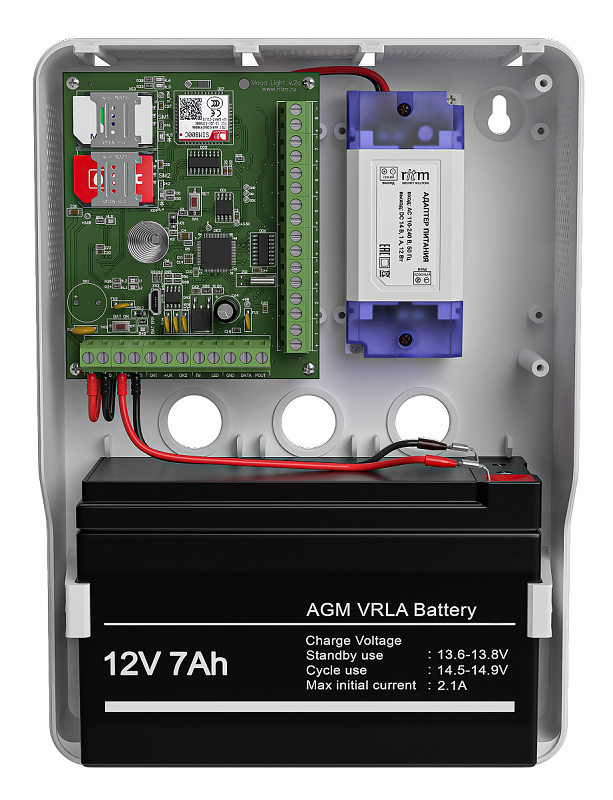 Прибор охранный в корпусе