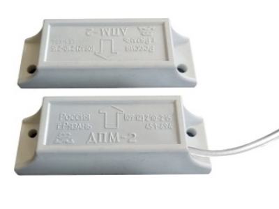 Датчик магнитоконтактный металлорукав из оцинкованной стали, Нормально разомкнутый, накладной на металл,&nbsp;&nbsp;зазор до 40мм