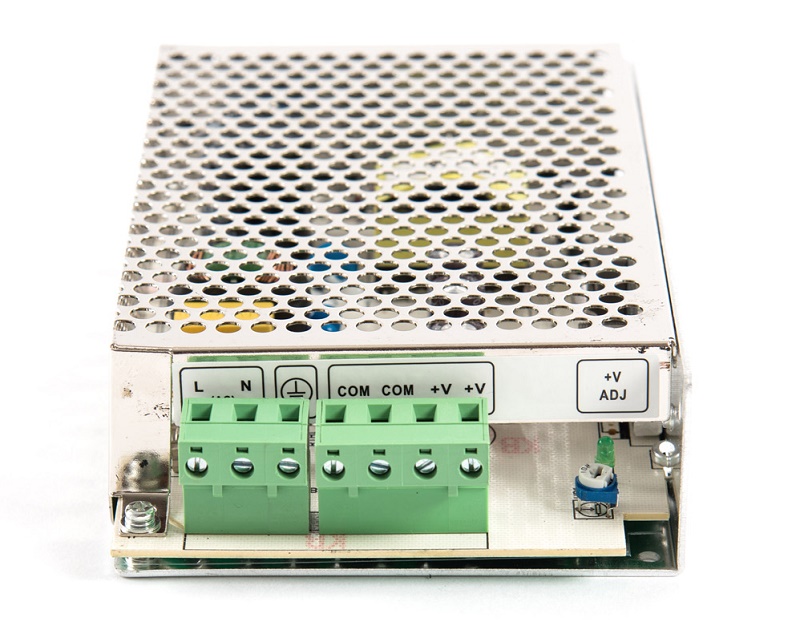 Источник питания 12В, 5А. Сетевое U=100-240В. DIN-рейка