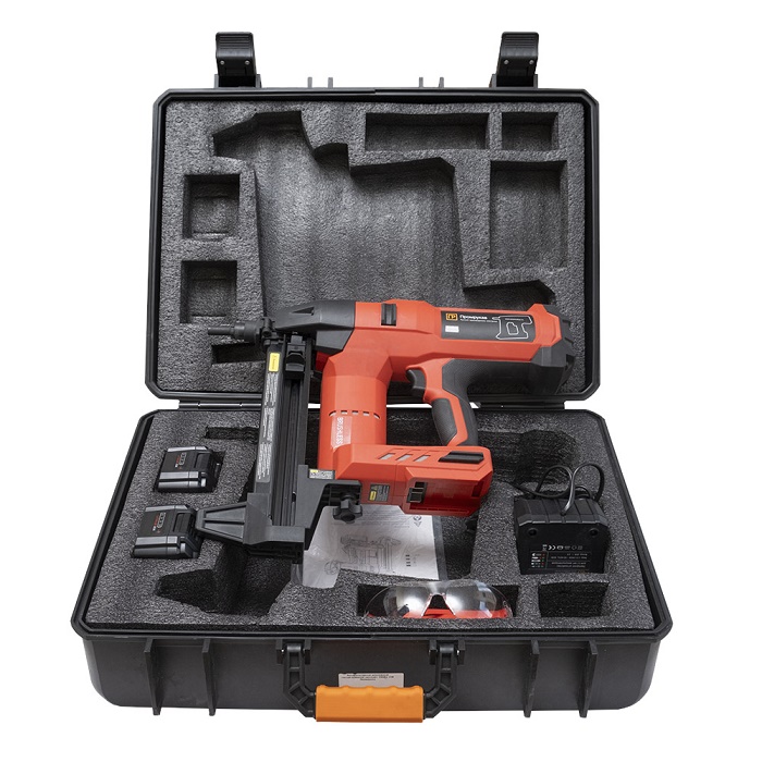 Аккумуляторный монтажный гвоздезабивной пистолет 100Дж 20В