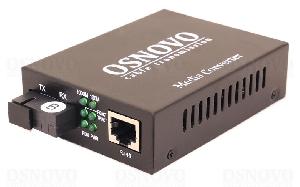 Оптический Gigabit Ethernet медиаконвертер для передачи Ethernet по одному волокну одномодового оптического кабеля до 20км (по многомодовому кабелю до 500м). Поддерживает скорость 10/100/1000М (IEEE 802.3i, IEEE 802.3u, IEEE 802.3ab, IEEE 802.3z).