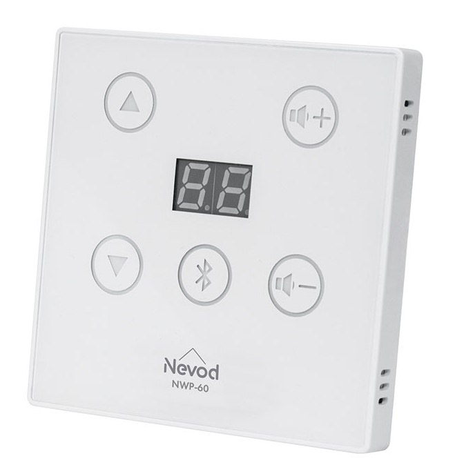 Панель управления встраиваемая в стену для матричных усилителей серии NDM.