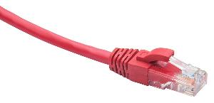 Коммутационный шнур U/UTP категория 5e LSZH нг(А)-HF 1,0 м, красный